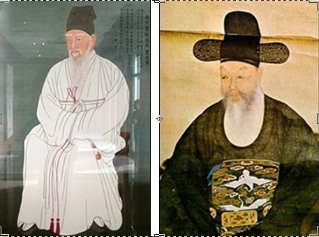 한 여름에도 산에 올라 치열한 삶을 살았던 선비 남명 조식(왼쪽)과 추사 김정희