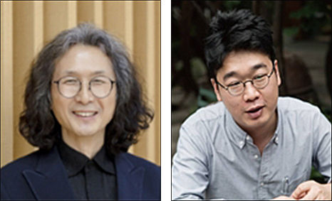 제7대 국립국악관현악단 예술감독 겸 지휘자(왼쪽), 프로그램 감독 송현민