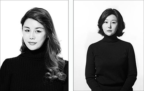 마리아 스투아르다 역 소프라노 강혜명(왼쪽), 소프라노 이다미