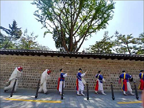 덕수궁 돌담길 음악회 현장(2019년 5월)