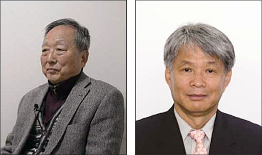은관문화훈장 - 박언곤 홍익대학교 명예교수(왼쪽), 은관문화훈장 - 전영우 국민대학교 명예교수