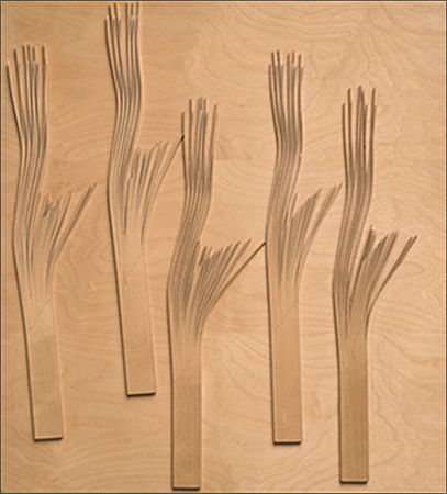 〈02D 294〉 / 부조, 알바 알토(Alvar Aalto), 자작나무 베니어판, 1947 ⓒ알바알토박물관