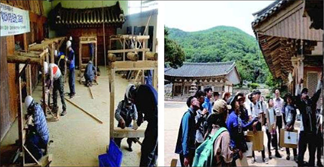 문화재 돌봄교육(한식미장 목조문화재 모니터링)
