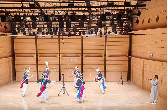 국립국악원 - 판굿 VR 촬영모습