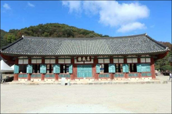고창 선운사 만세루 전경(정면)