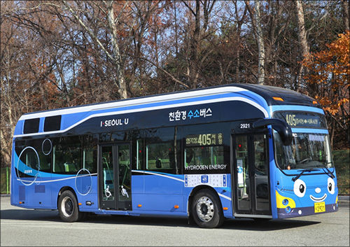 서울시에서 운행하고 있는 수소버스