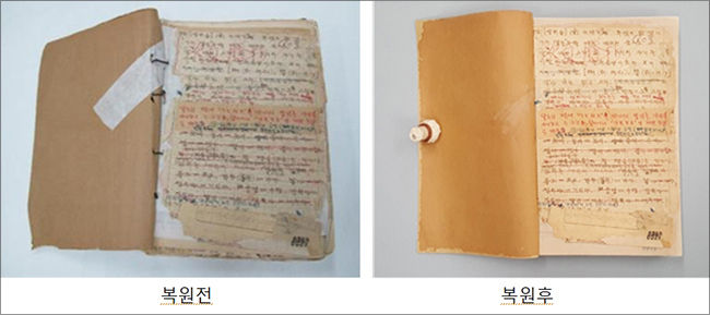 조선말 큰사전 편찬 원고(1929~1942년)<br>
소장처 : 독립기념관 / 지원년도(‘15) /처리기간 : ‘15.4월∼’16.2월(11개월)