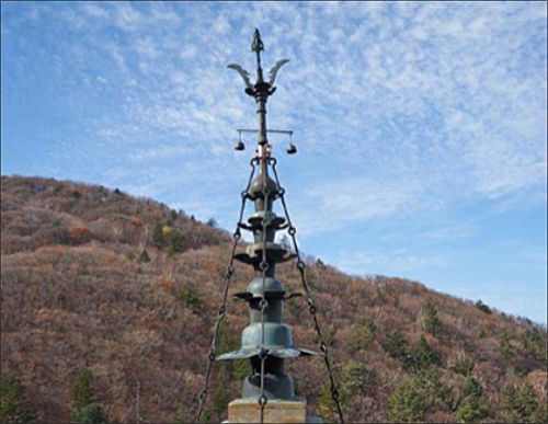 정선 정암사 수마노탑 - 상륜부