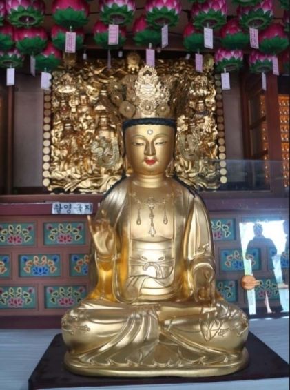 보물 지정 예고 <상주 남장사 관음선원 목조관음보살좌상과 (尙州 南長寺 觀音禪院 木造觀音菩薩坐像)>