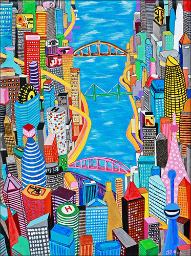 장정은 작, Color of ciyr-Han River