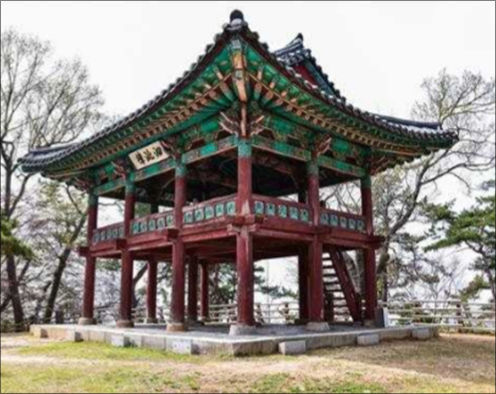 사자루 전경