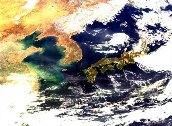 2020년 3월 23일 13시 관측 영상