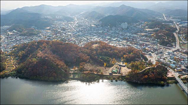 공주 공산성 전경