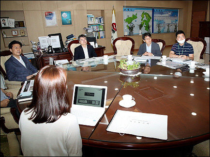 '청년 김구 역사 거리 조성사업' 착수보고회 모습