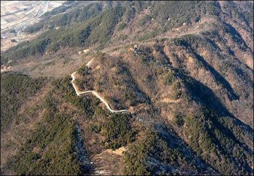 거열산성 전체 전경