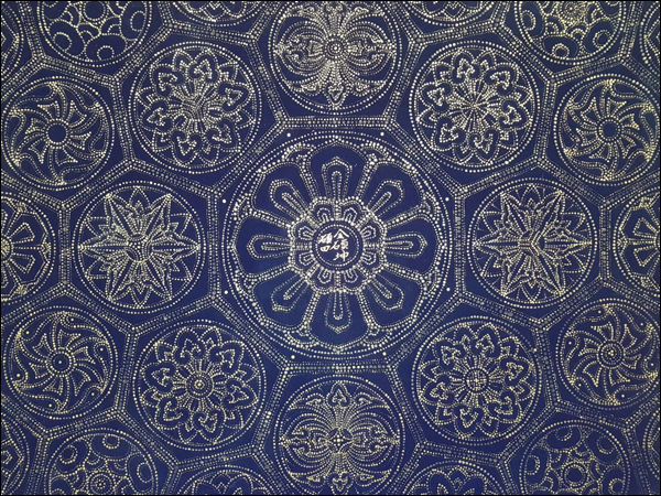 김석곤, 단청계2(丹靑界2) 7, 76×106cm, 지본금니, 2020