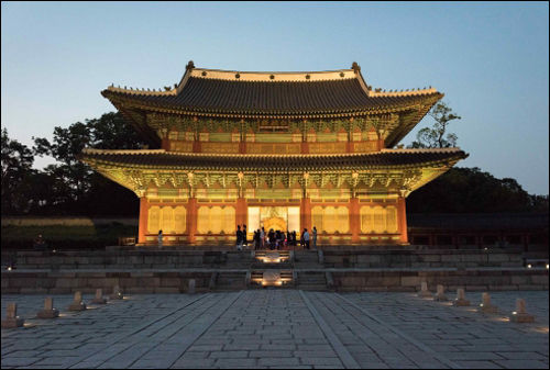 2020 창덕궁 달빛기행 상반기 진행사진 – 인정전