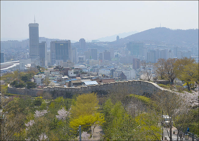 보수ㆍ정비된 낙산구간, 2020년