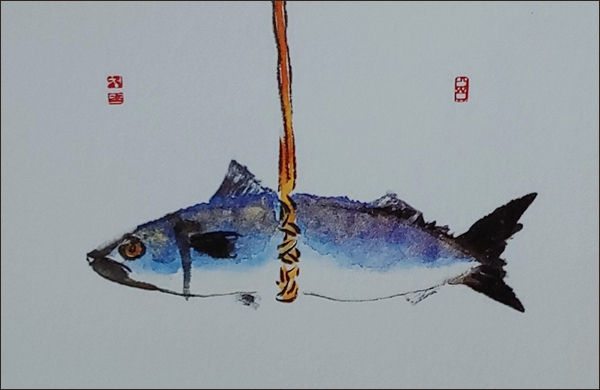 간고등어, 그림 이청초 작가