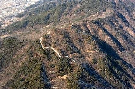거열산성 전체 전경