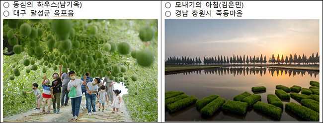 최우수상 (2점, 한국농어촌공사 사장상)