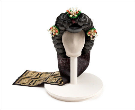 태평무 머리장식, 2000년대, 102.0×28.0cm