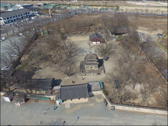 사적 제548호 ‘경주 분황사터’ 전경