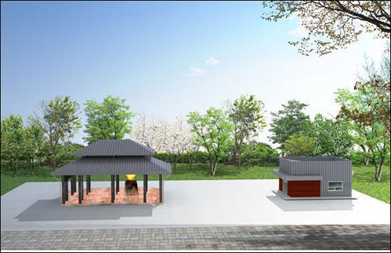 제철기술 복원실험장 조감도