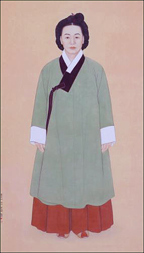 김만덕 국가표준영정(윤여환 작)