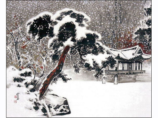 창덕궁 서설(그림 운곡 강장원 한국화가)