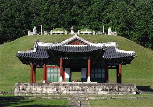 구리 동구릉 숭릉(현종과 명성왕후) 정자각