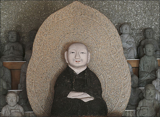 오봉 석굴암의 나반존자(최우성 기자)