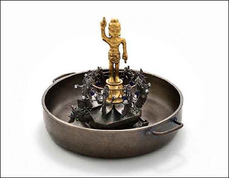 (‘관불단’, 2009년, 32×53㎝, 연등회보존위원회 소장