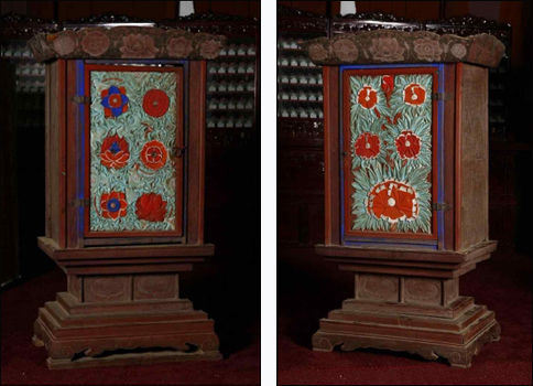 구미 대둔사 경장(향우측)-왼쪽, 구미 대둔사 경장(향좌측)