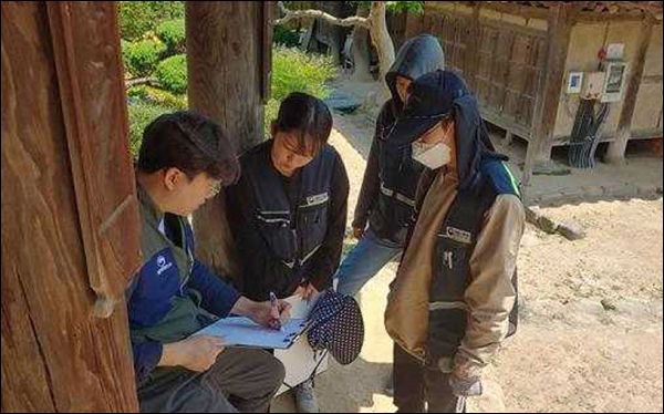 국립문화재연구소, 국립수목원간 공동 조사 사진