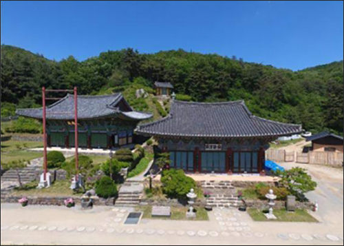 보물 제2119호 세종 비암사 극락보전 전경