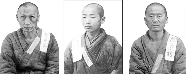 이인정 선생, 송재만 선생, 한운석 선생(왼쪽부터)