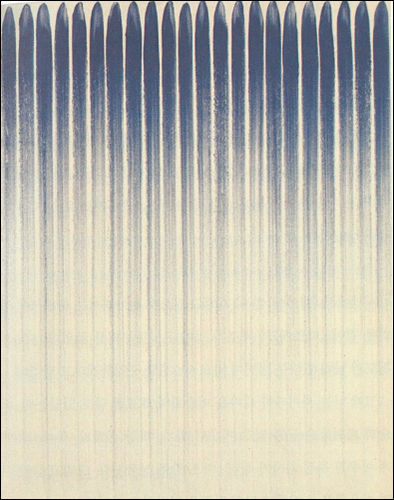 이우환 <선으로부터>, Glue and mineral on canvas, 145×112.6cm, 광주시립미술관 소장 '하정웅컬렉션'