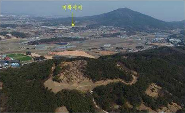 정비 뒤 항공 전경 사진