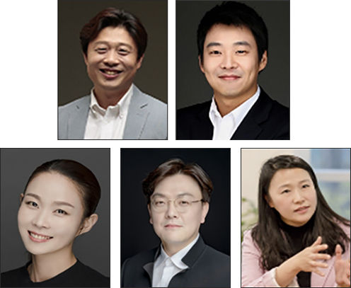 작곡ㆍ음악감독┃함현상, 연출┃정종임, 극본┃이가현, 지휘┃이승훤, 안무┃정현숙(왼쪽부터 시계방향)