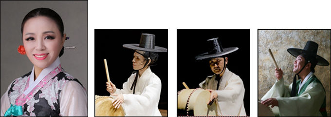 창자 ㅣ 모보경, 고수 ㅣ 조용안ㆍ조용수ㆍ신호수(왼쪽부터)