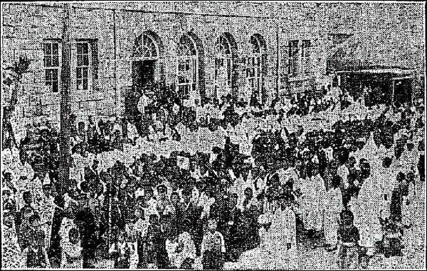 개성의 어린이날 행진 사진, 동아일보 1924년 5월 4일 자