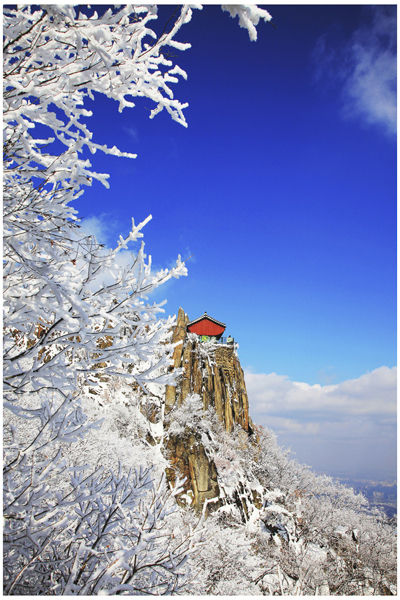 최우성, 관악산 연주암 설경