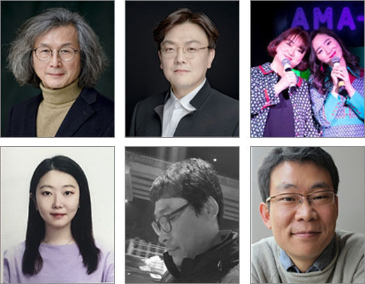 예술감독┃김성진, 지휘┃이승훤, 리 협연┃아마씨(AMA-C) 백소망ㆍ심소라, 연출┃천재현, 조명 디자인┃송영견, 영상 디자인┃임리원(왼쪽부터 시계방향)