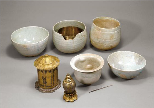 보물 제1925호 이성계 발원 사리장엄구 일괄, 고려 1390~1391년, 금강산 출토