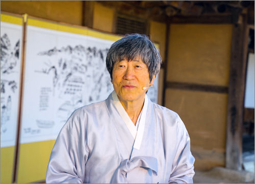 단산생가 여유당에서 창작판소리 <다산 정약용.을 소리중인 임진택 명창