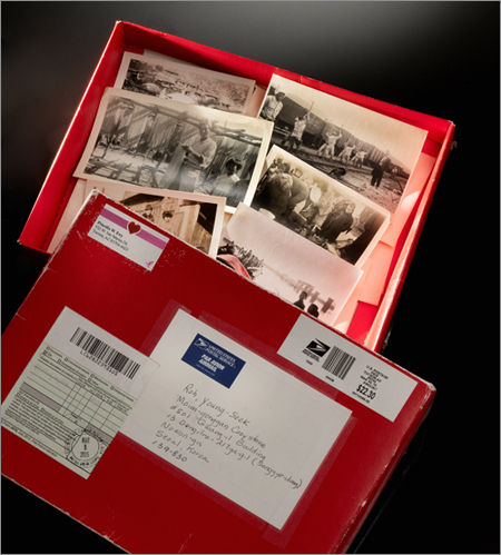 부산 일상풍경 사진과 보관 상자, 1946