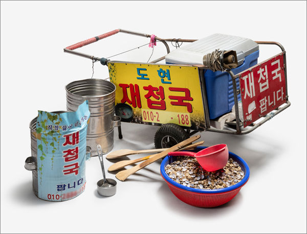 재첩국 판매 리어카, 2000년대, 개인 소장