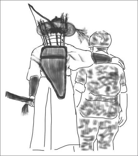 <이달의 일기-김일병에게> (만화: 권숯돌)