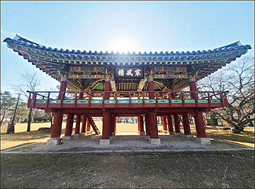 무주 한풍루 정면